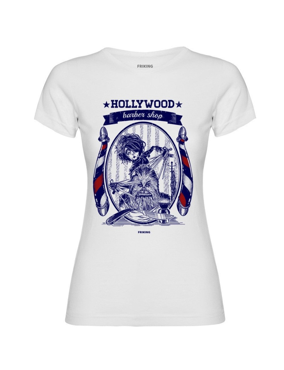 Friking Hollywood Barber Shop - 70 | Camisetas Mujer