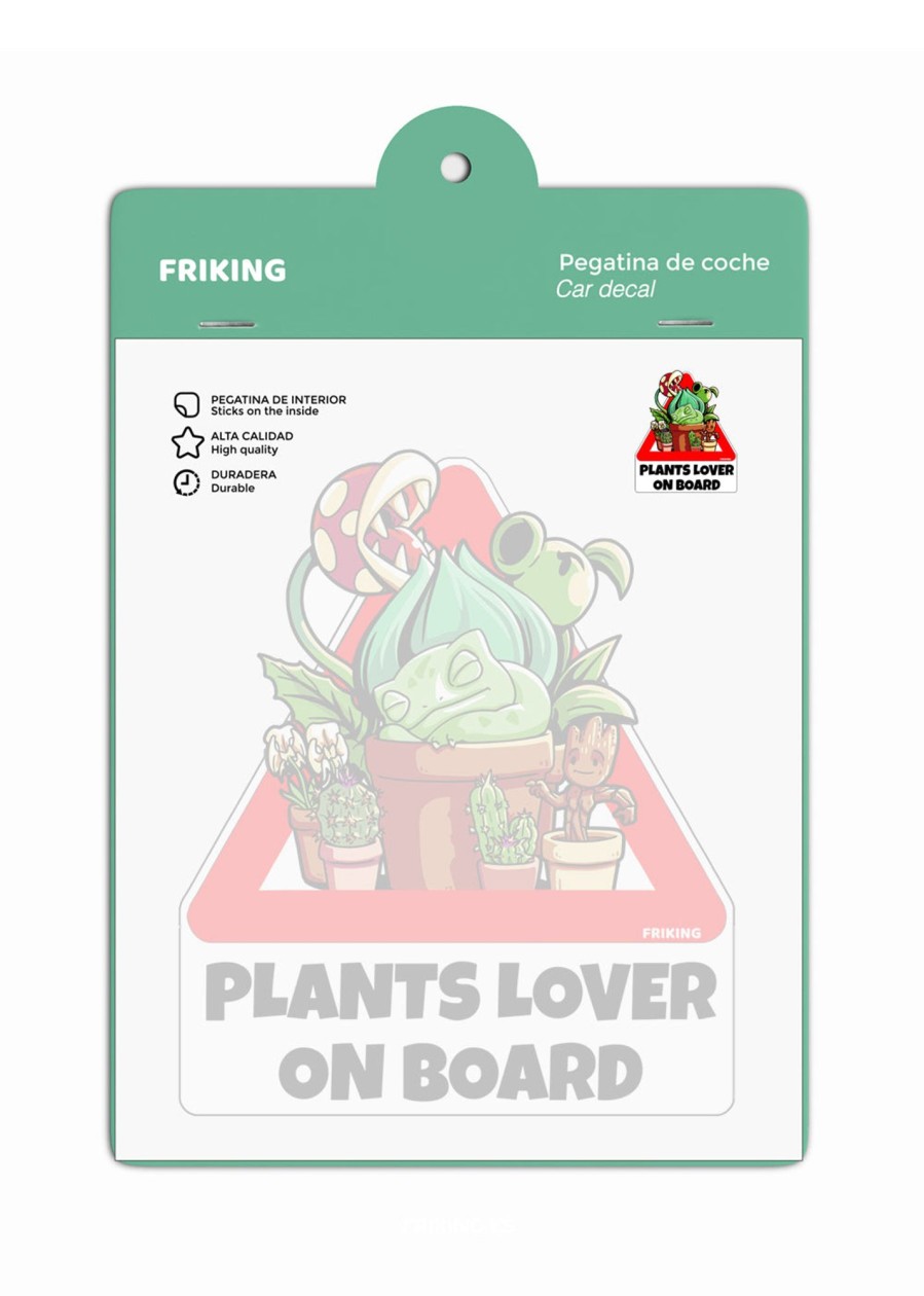 Friking Plants Lover | Vinilos De Coche