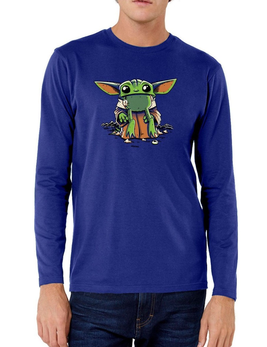 Friking Baby Alien Frog - D 159 | Camisetas Manga Larga Hombre