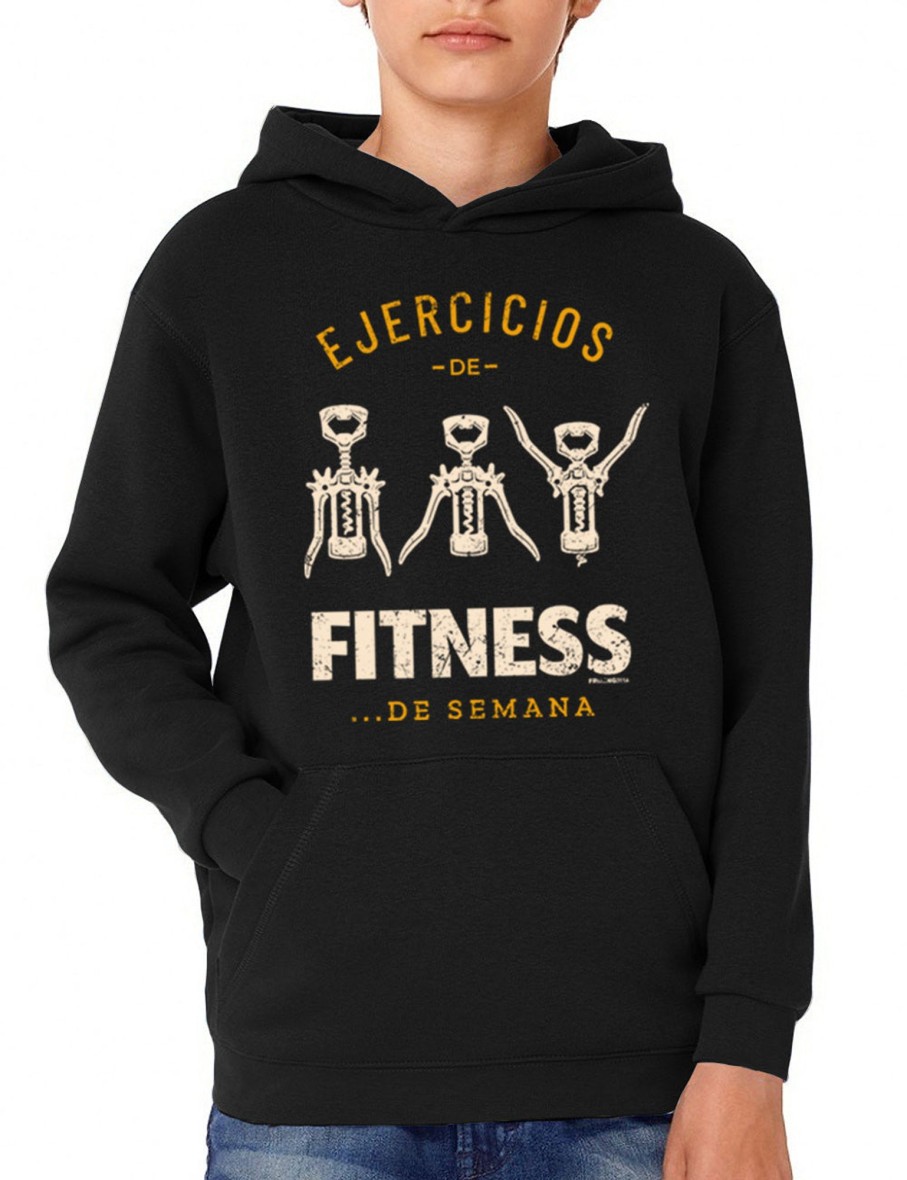 Friking Fitness De Semana - 311A | Sudaderas Con Capucha Nino