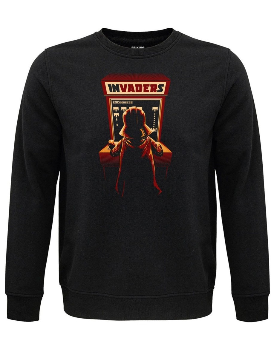 Friking Arcade Invaders - 110 | Sudaderas Sin Capucha Uni