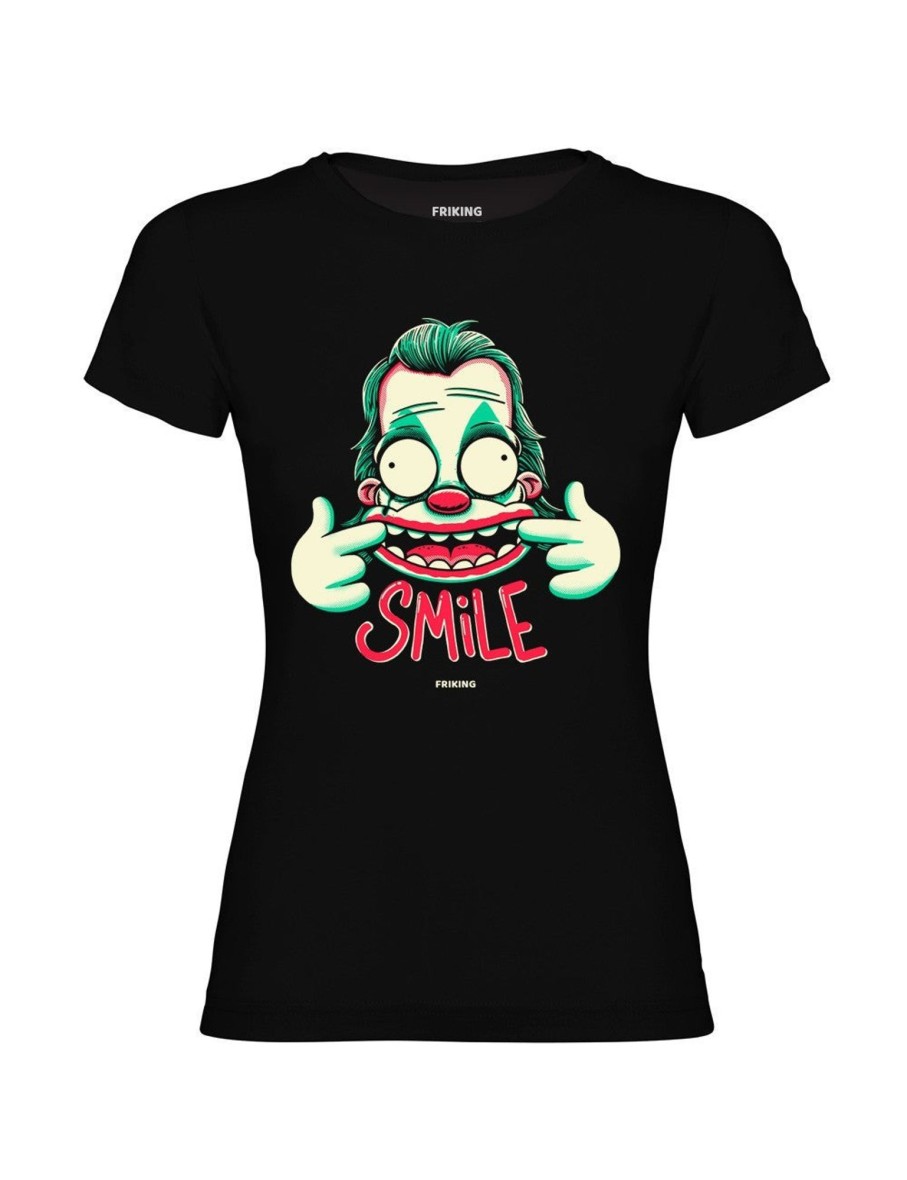 Friking Forced Smile - D 186 | Camisetas Mujer