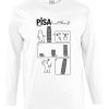 Friking Pisa - 681 | Camisetas Manga Larga Hombre