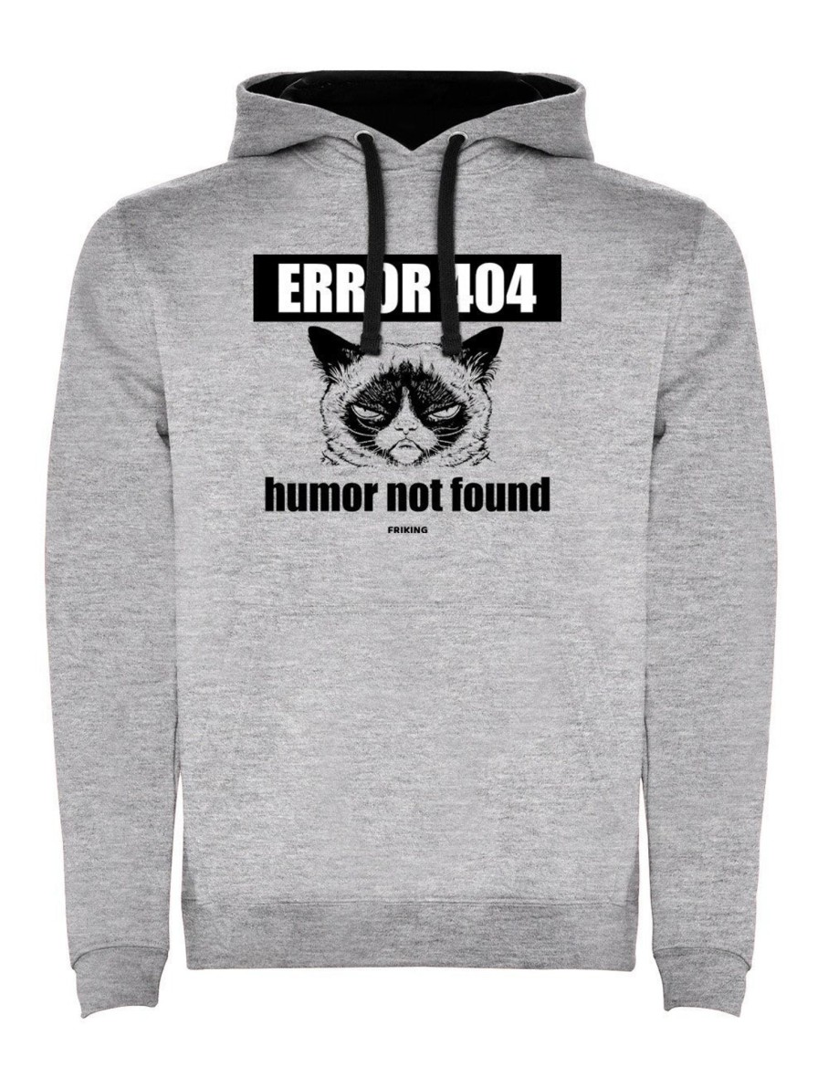 Friking Error 404 Humor Not Found - 82 | Sudaderas Con Capucha Uni