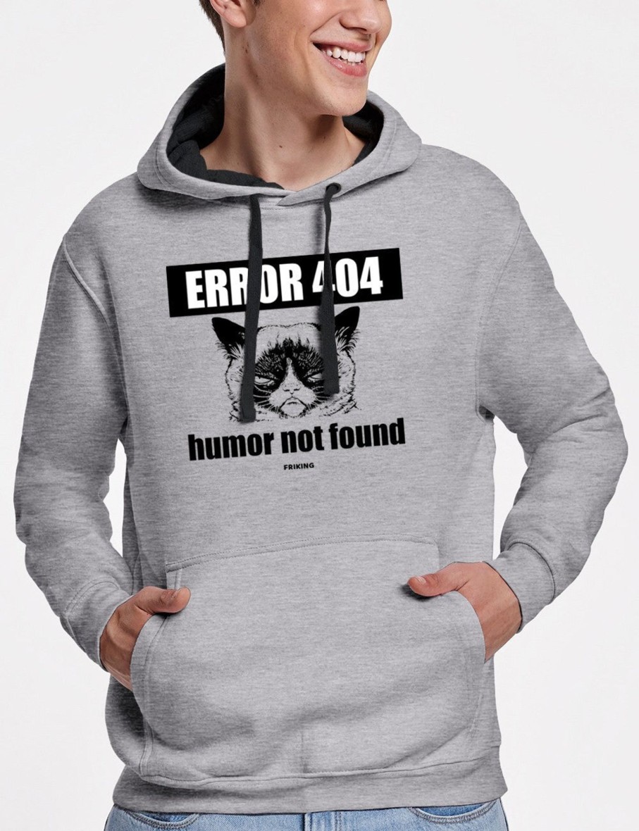 Friking Error 404 Humor Not Found - 82 | Sudaderas Con Capucha Uni