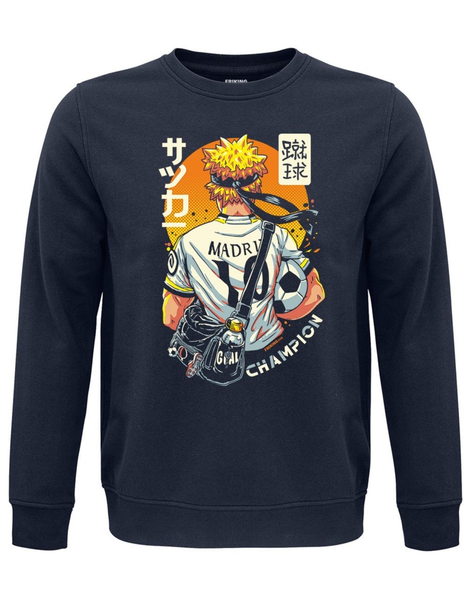 Friking Soccer Ninja - 339A | Sudaderas Sin Capucha Uni