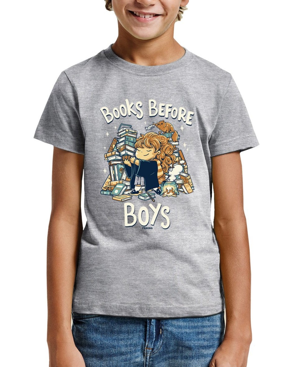 Friking Books Before Boys - 277 | Camisetas Nino