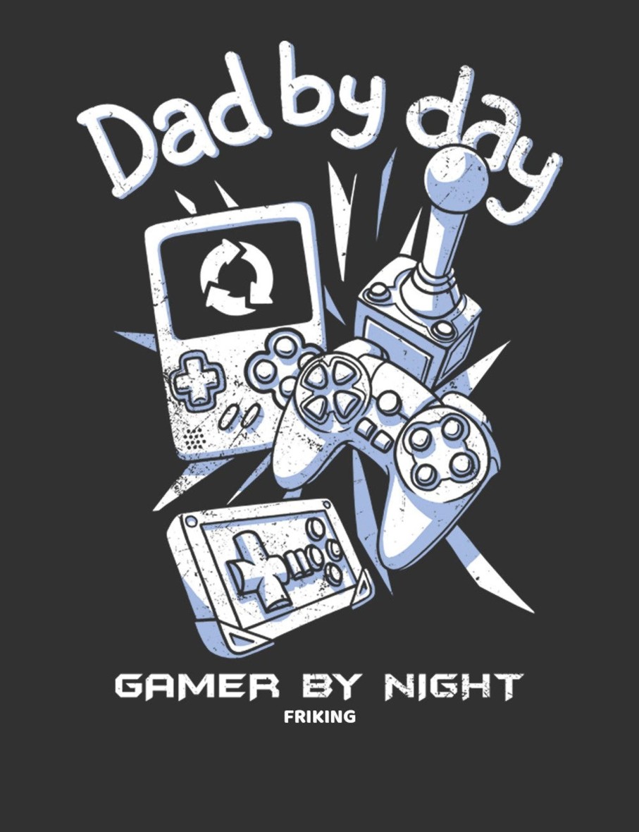 Friking Daddy By Day Gamer By Night - D 345 | Bolsas De Asas