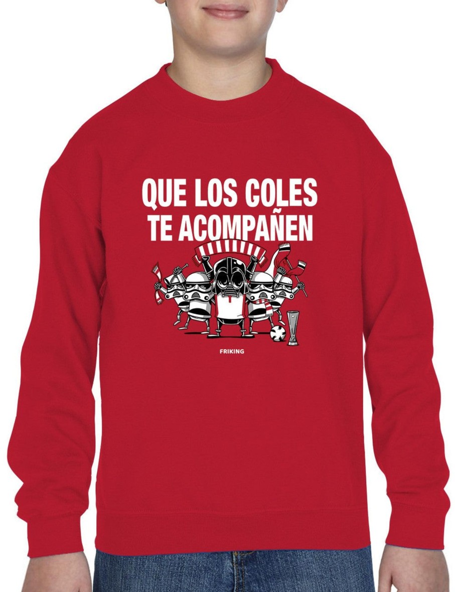 Friking Que Los Goles Te Acompanen - 204 | Sudaderas Sin Capucha Nino