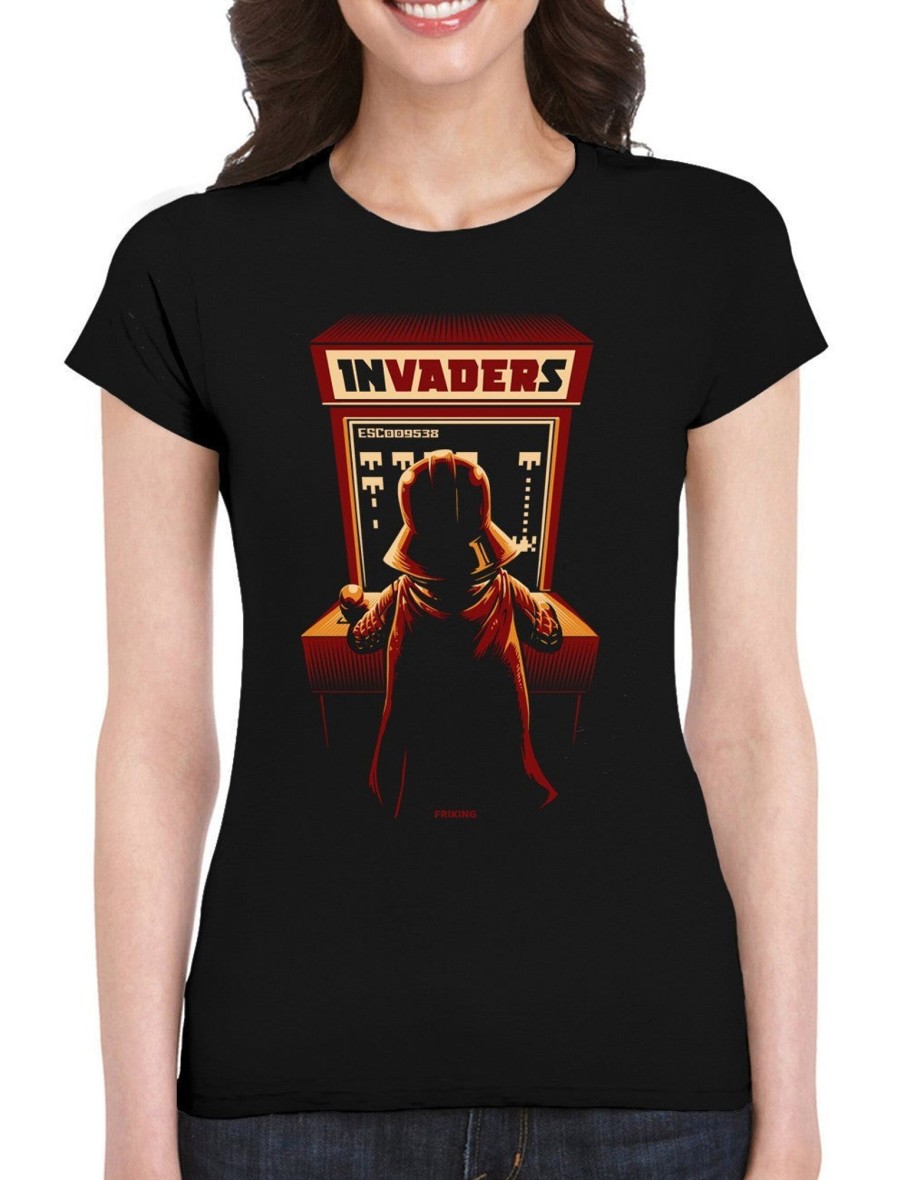 Friking Arcade Invaders - 110 | Camisetas Mujer