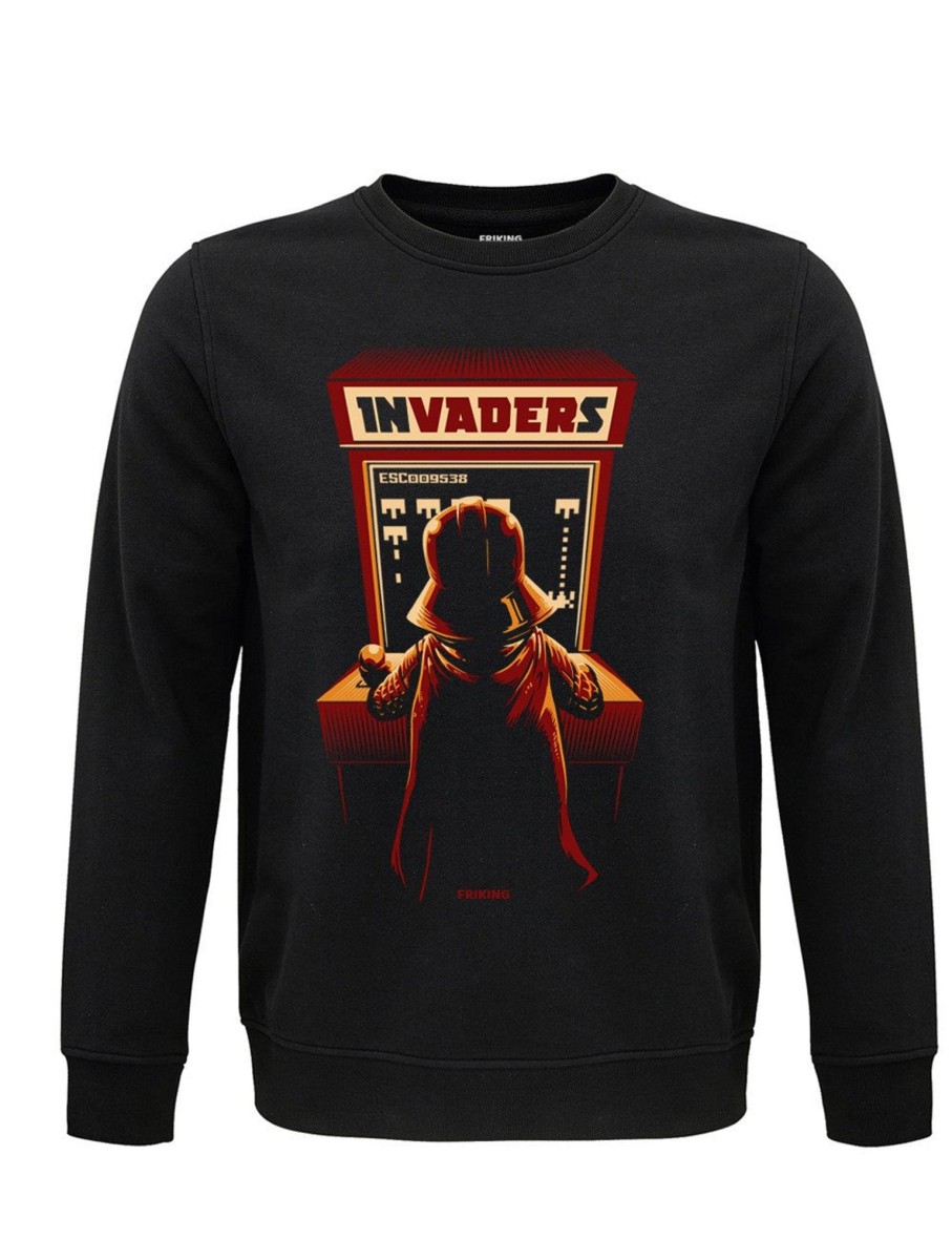 Friking Arcade Invaders - 110 | Sudaderas Sin Capucha Nino