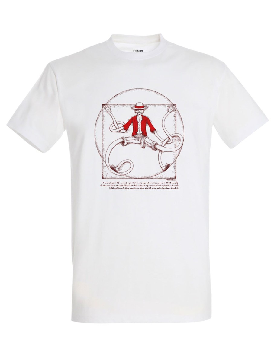 Friking Vitruvian Pirate - 220A | Camisetas Hombre