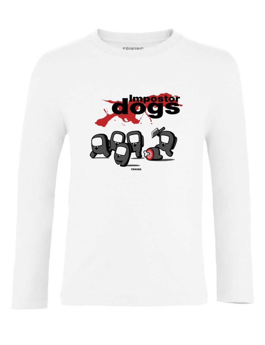 Friking Impostor Dogs - 221 | Camisetas Manga Larga Nino