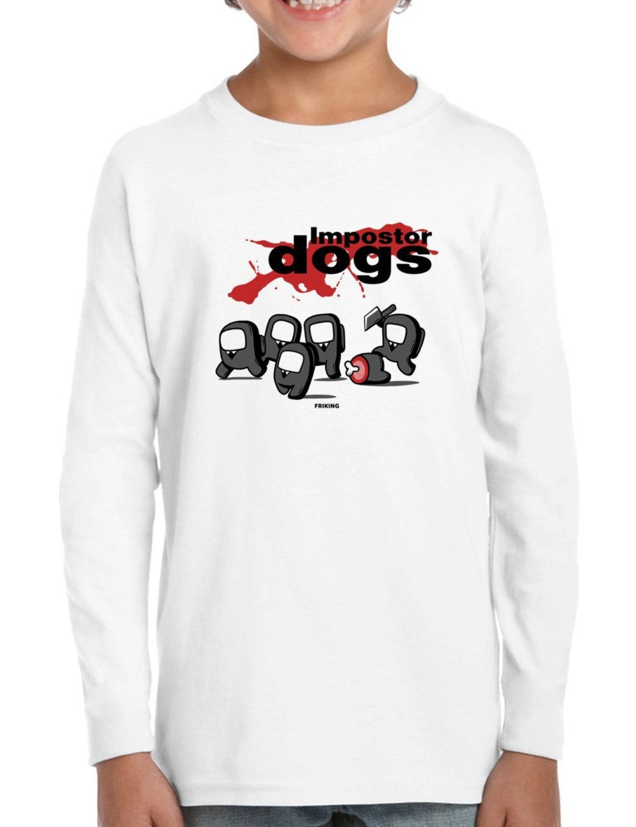 Friking Impostor Dogs - 221 | Camisetas Manga Larga Nino