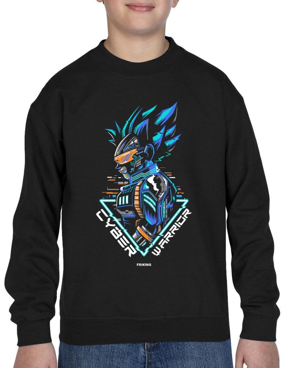 Friking Cyber Warrior - 158 | Sudaderas Sin Capucha Nino