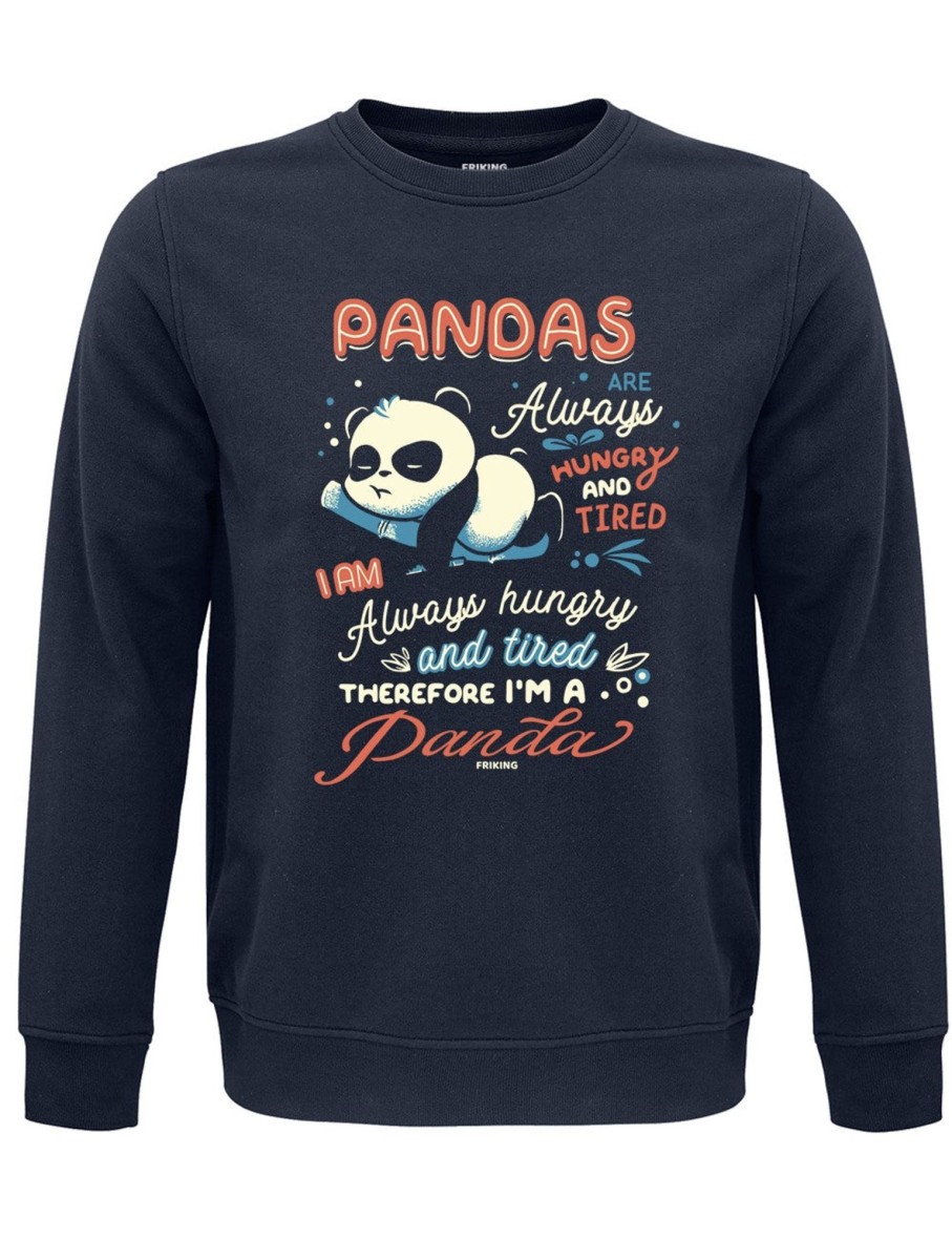 Friking Pandas - 366 | Sudaderas Sin Capucha Uni