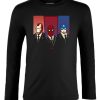 Friking Heroes In Suit - 286 | Camisetas Manga Larga Nino