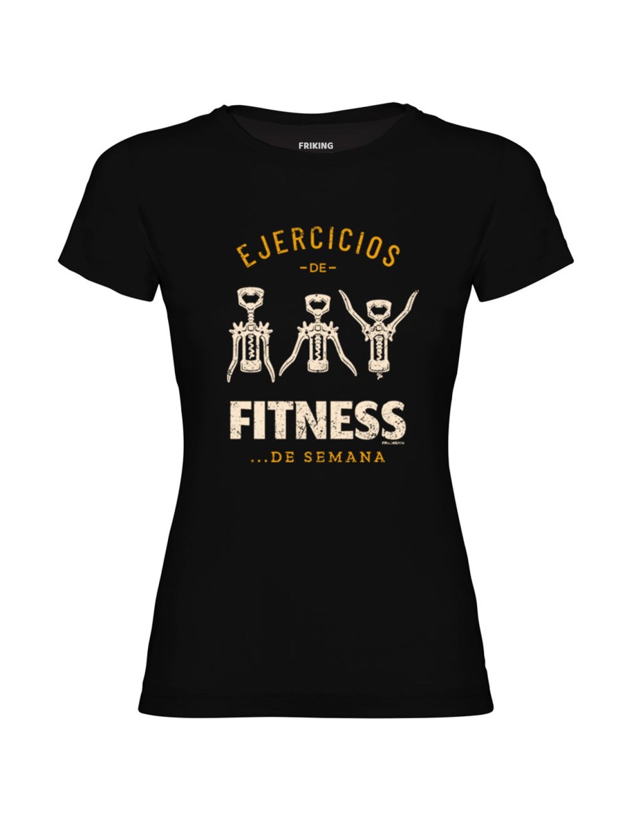 Friking Fitness De Semana - 311A | Camisetas Mujer