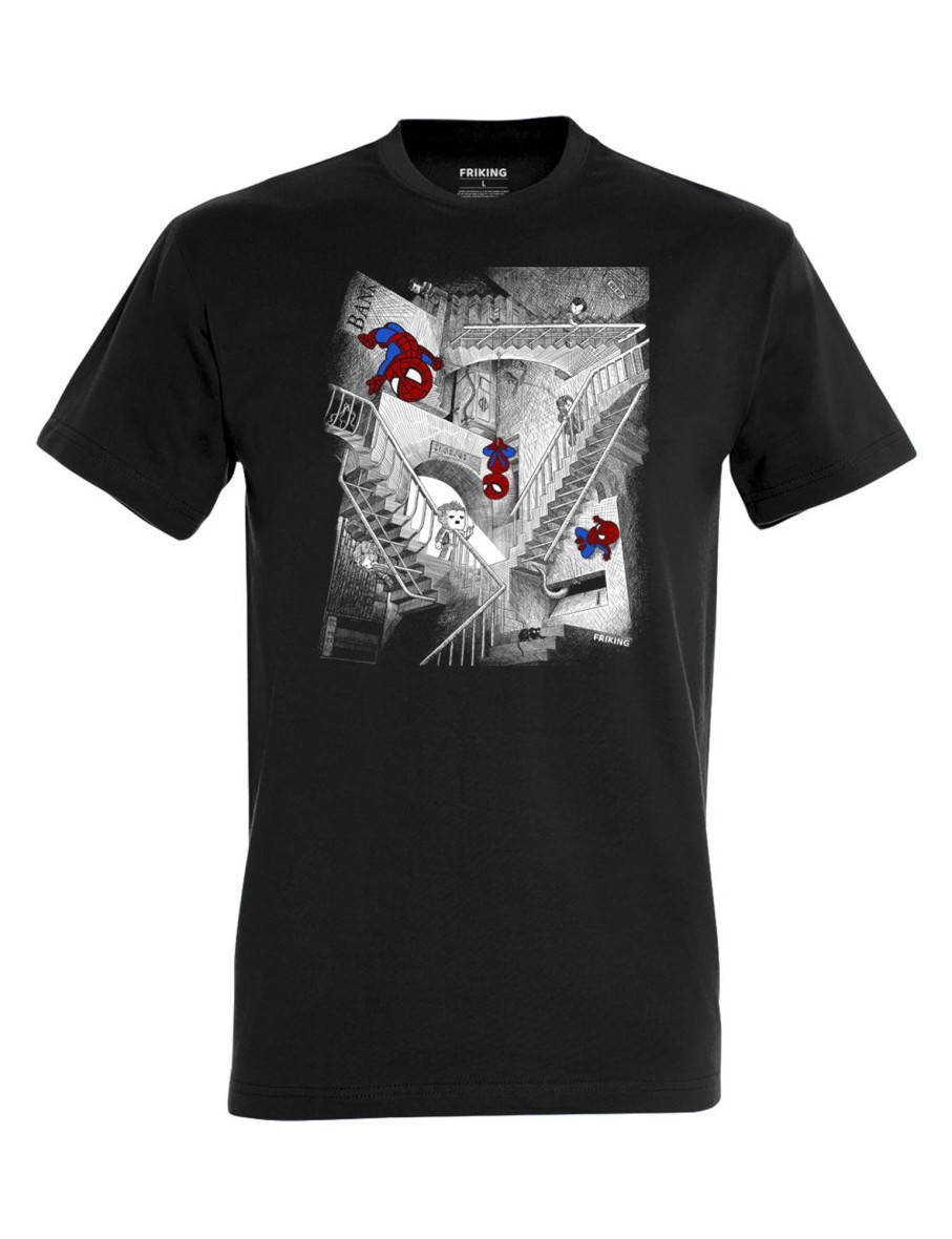 Friking Multiverse Stairs | Camisetas Tallas Grandes