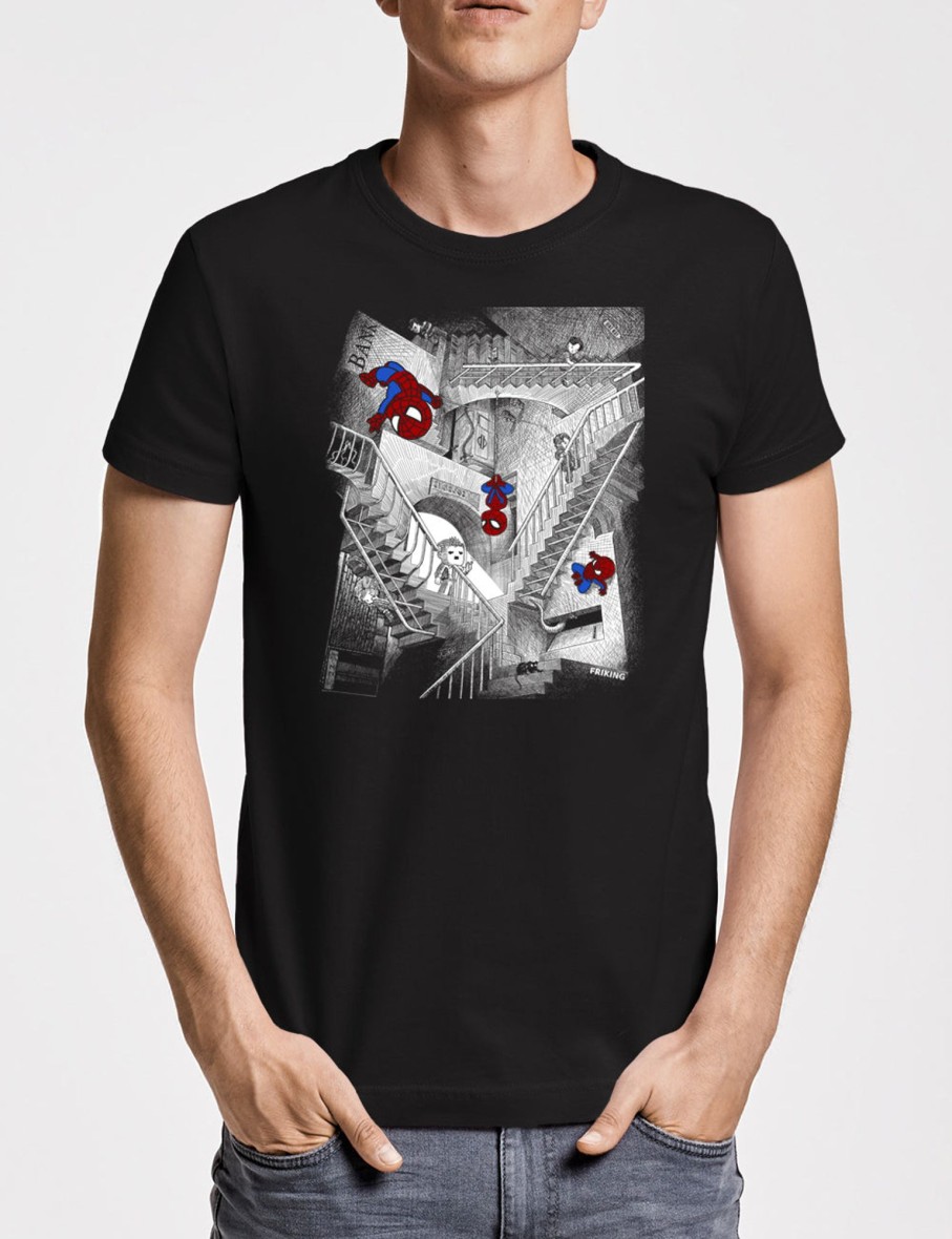 Friking Multiverse Stairs | Camisetas Tallas Grandes