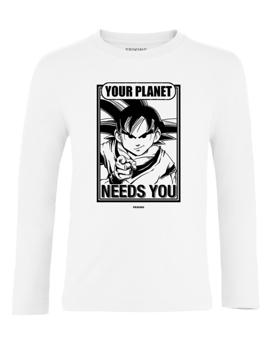 Friking Your Planet Needs You - 37 | Camisetas Manga Larga Nino