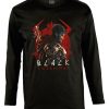 Friking Black Swordsman - 653 | Camisetas Manga Larga Hombre