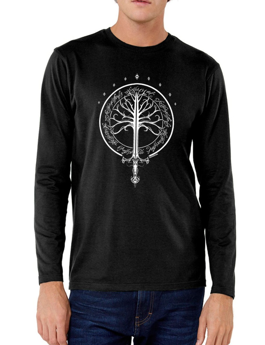 Friking White Tree - 293A | Camisetas Manga Larga Hombre