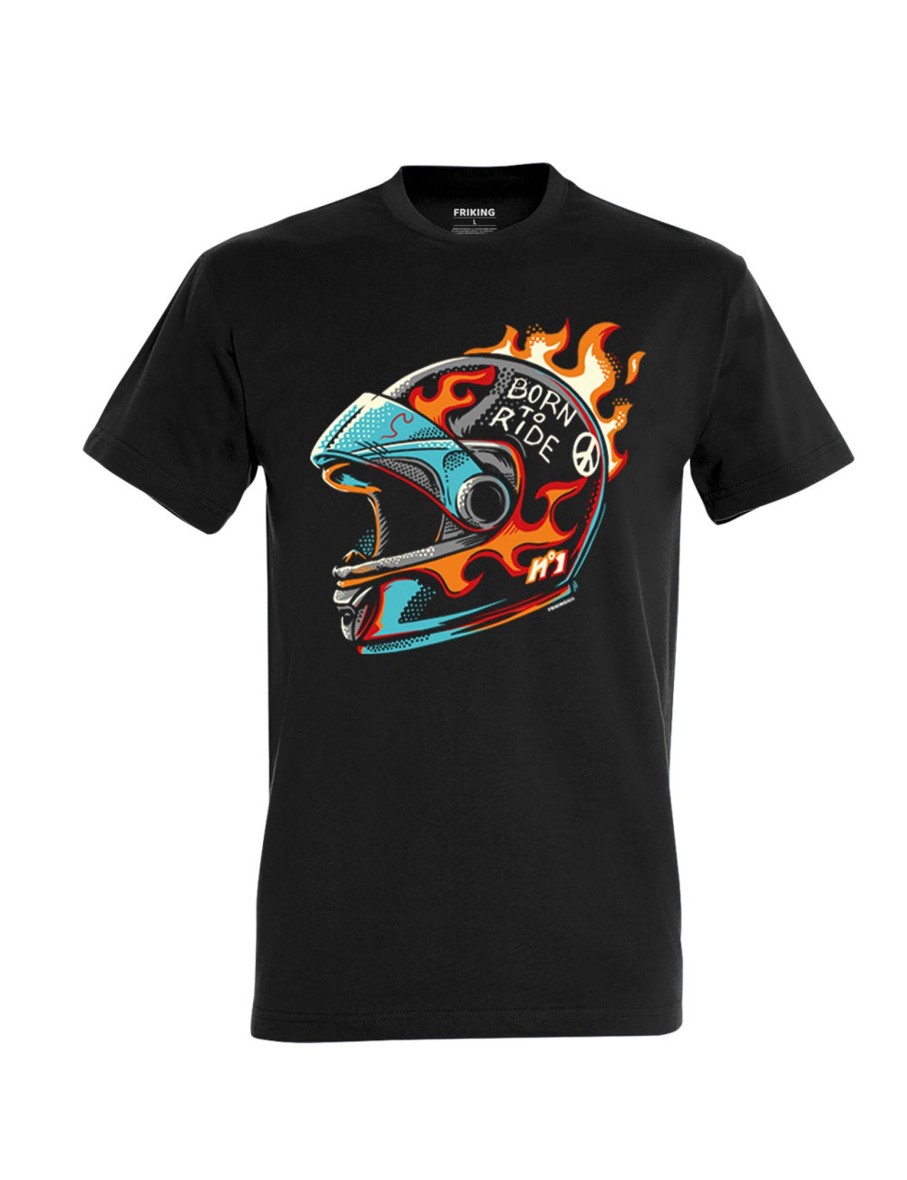 Friking Born To Ride - 302A | Camisetas Nino