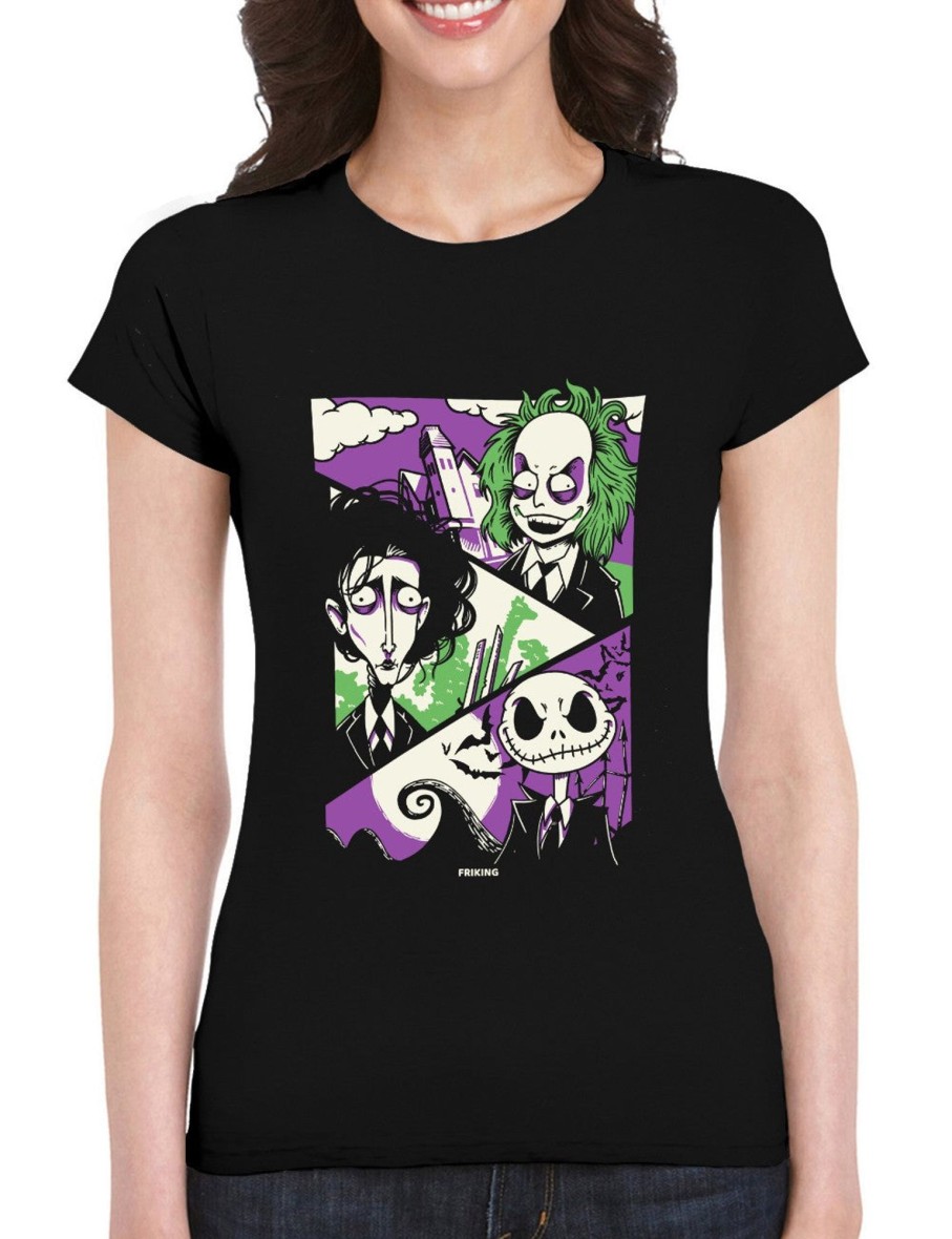 Friking Creepy Suits - 61 | Camisetas Mujer