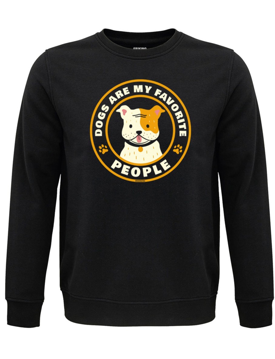 Friking Dogs Are My Favorite People - 298A | Sudaderas Sin Capucha Uni