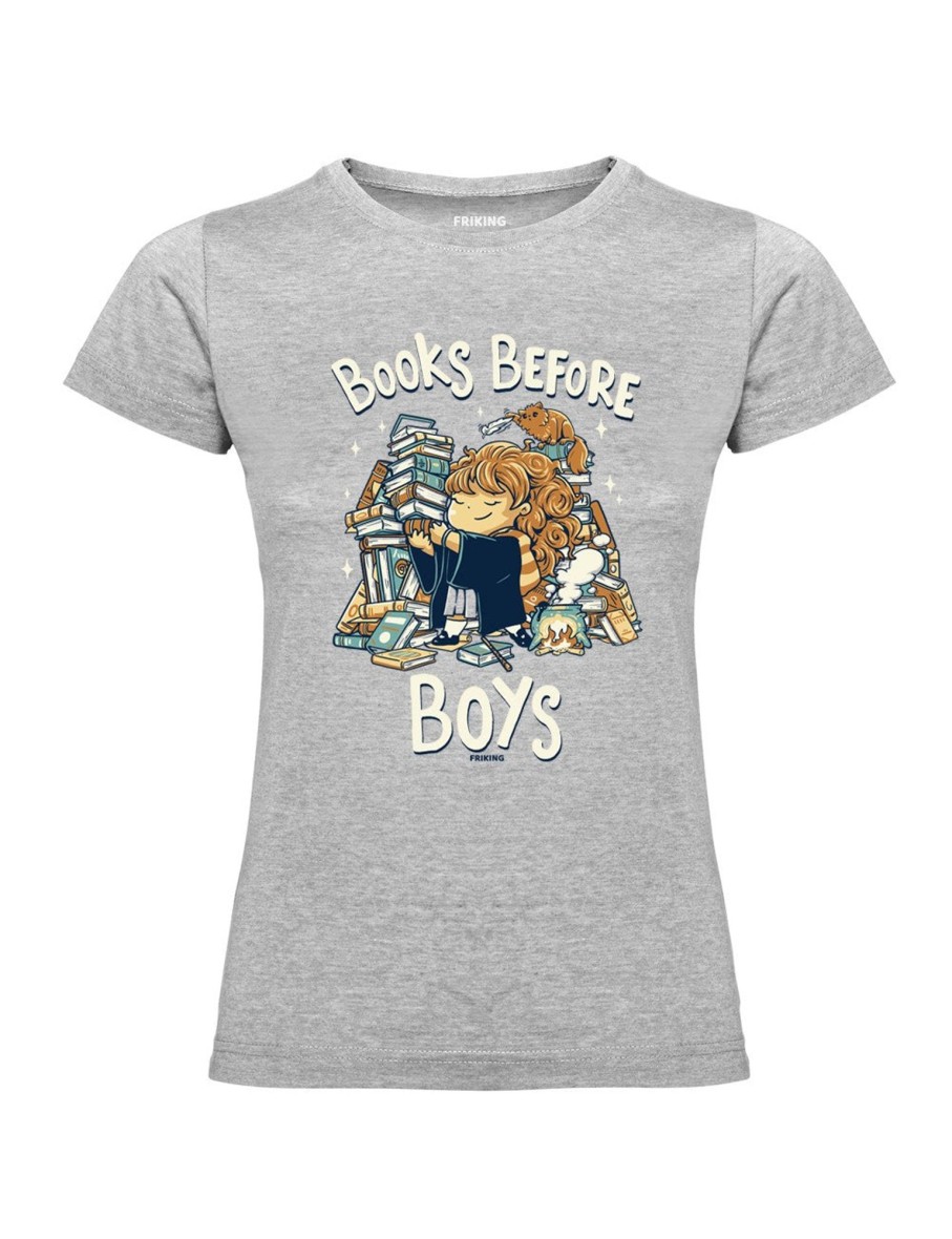 Friking Books Before Boys - 277 | Camisetas Mujer