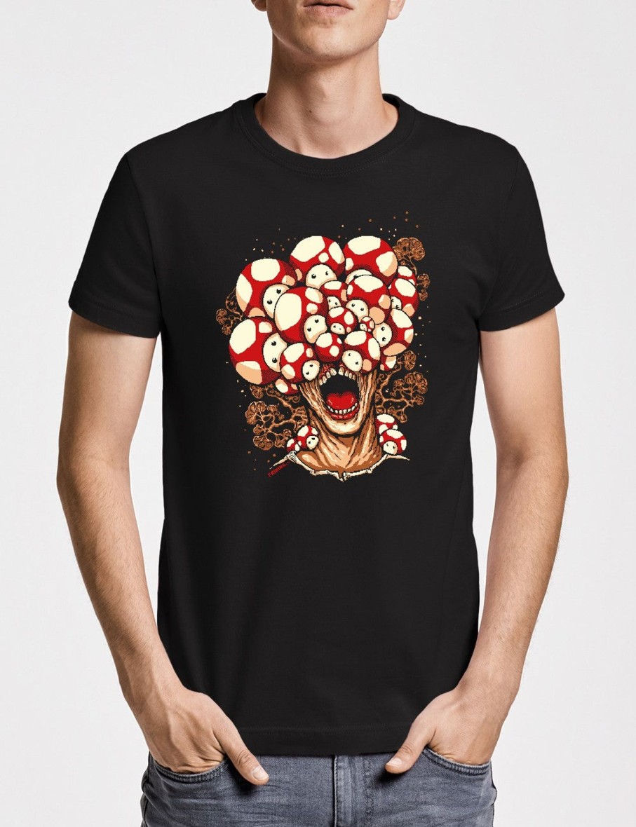 Friking Fungus Face - 657 | Camisetas Hombre