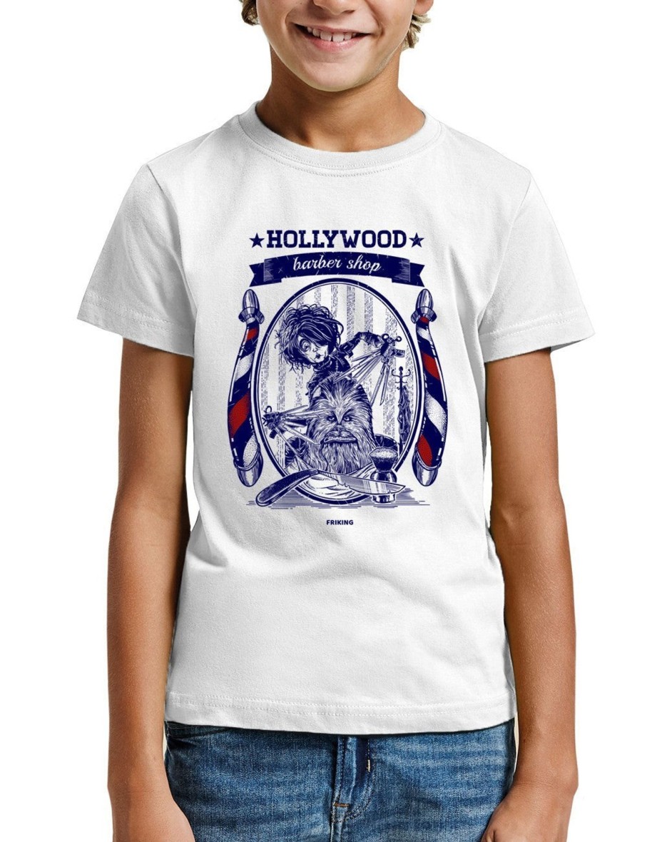 Friking Hollywood Barber Shop - 70 | Camisetas Nino