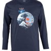 Friking Kanagawa Alien - 266 | Camisetas Manga Larga Hombre