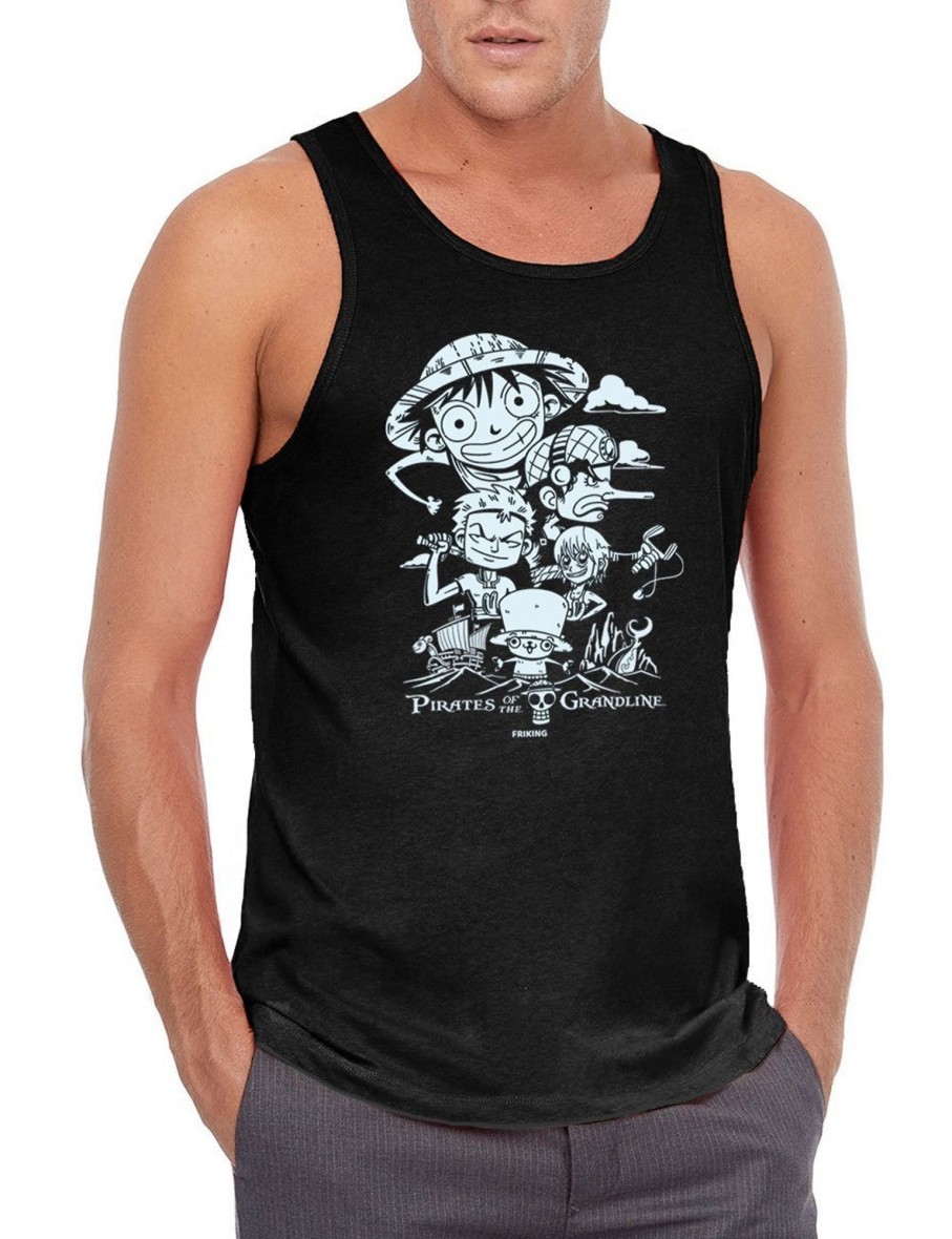 Friking Pirates Of The Grand Line - D 94 | Camisetas De Tirantes