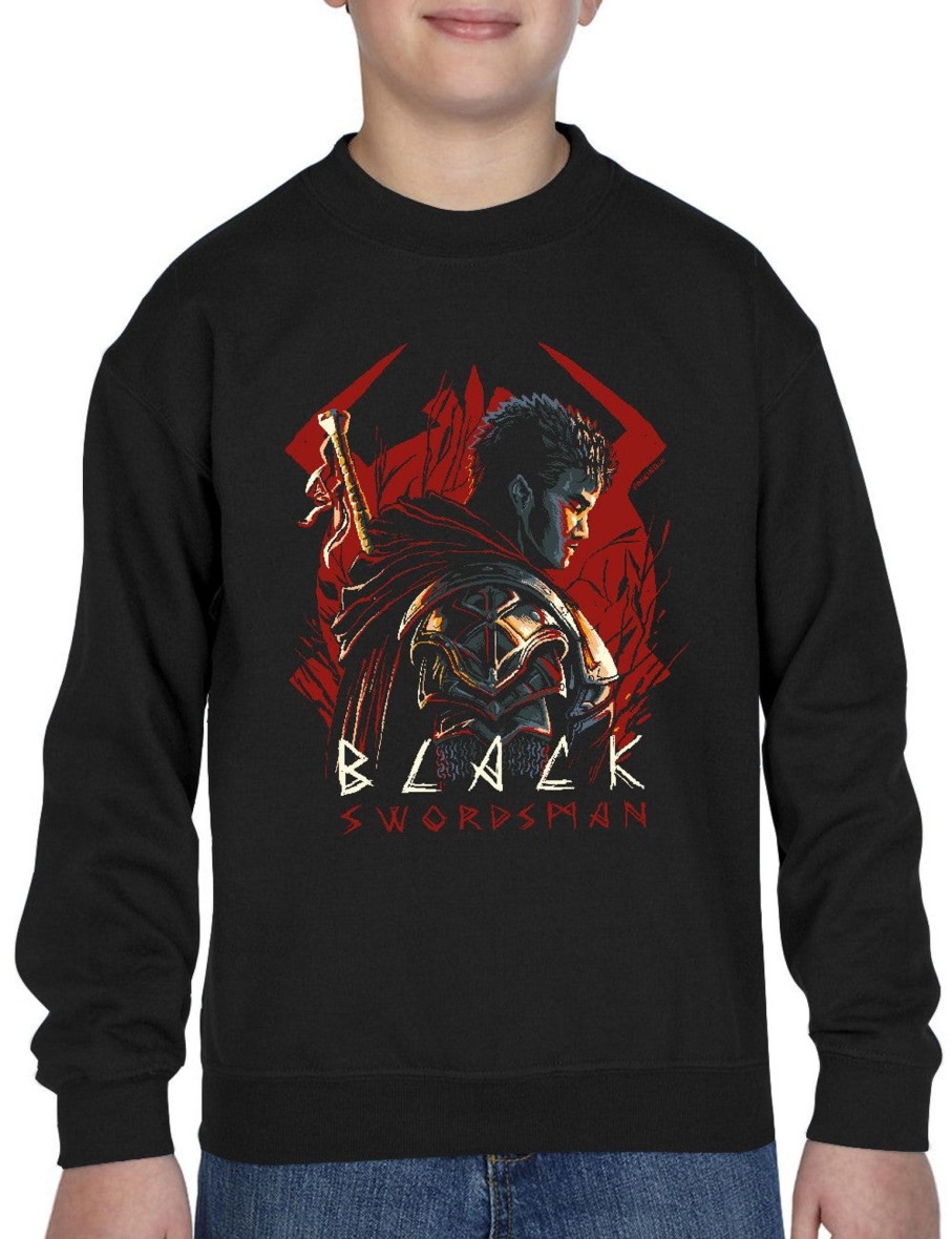 Friking Black Swordsman - 653 | Sudaderas Sin Capucha Nino