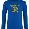 Friking Baby Alien Frog - D 159 | Camisetas Manga Larga Nino