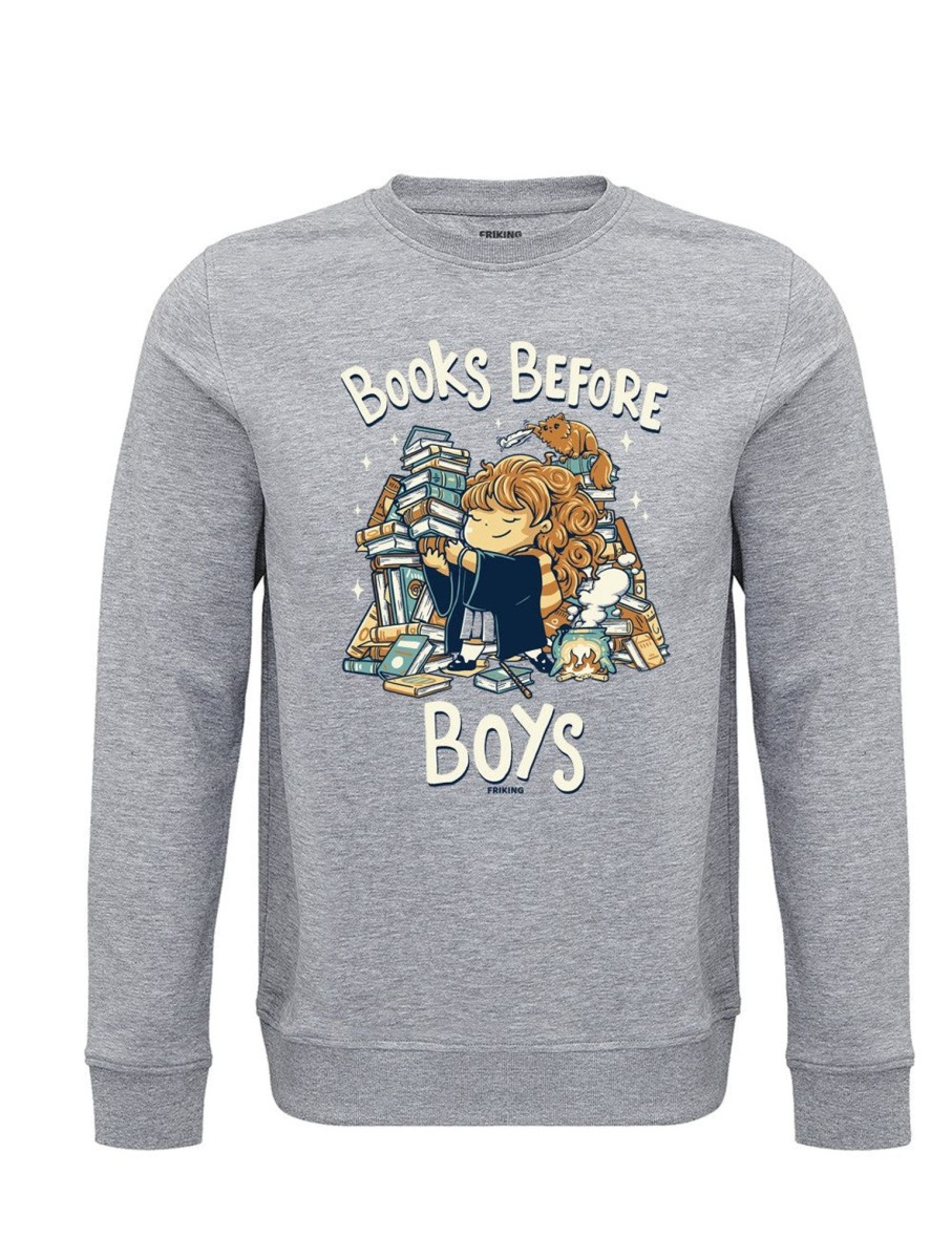 Friking Books Before Boys - 277 | Sudaderas Sin Capucha Nino