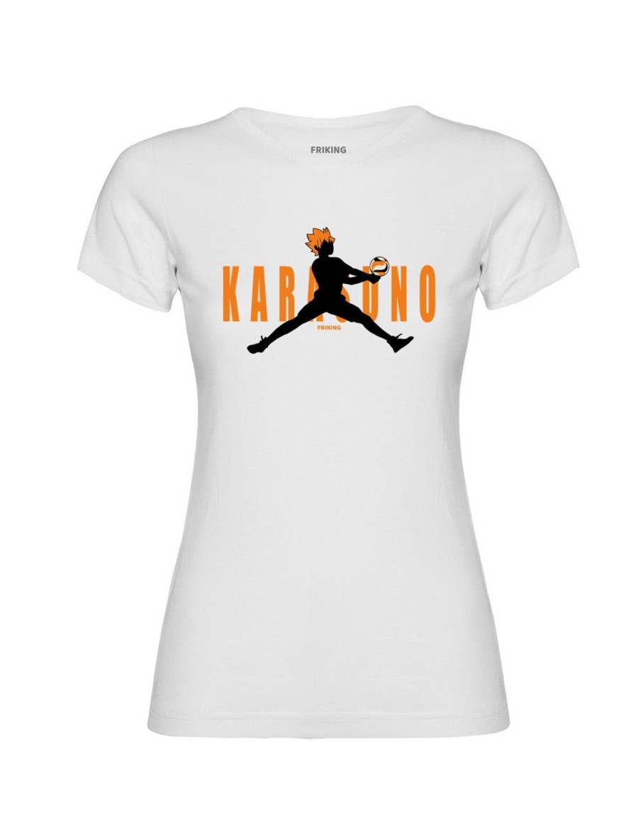 Friking Volleyball Silhouette - 289 | Camisetas Mujer