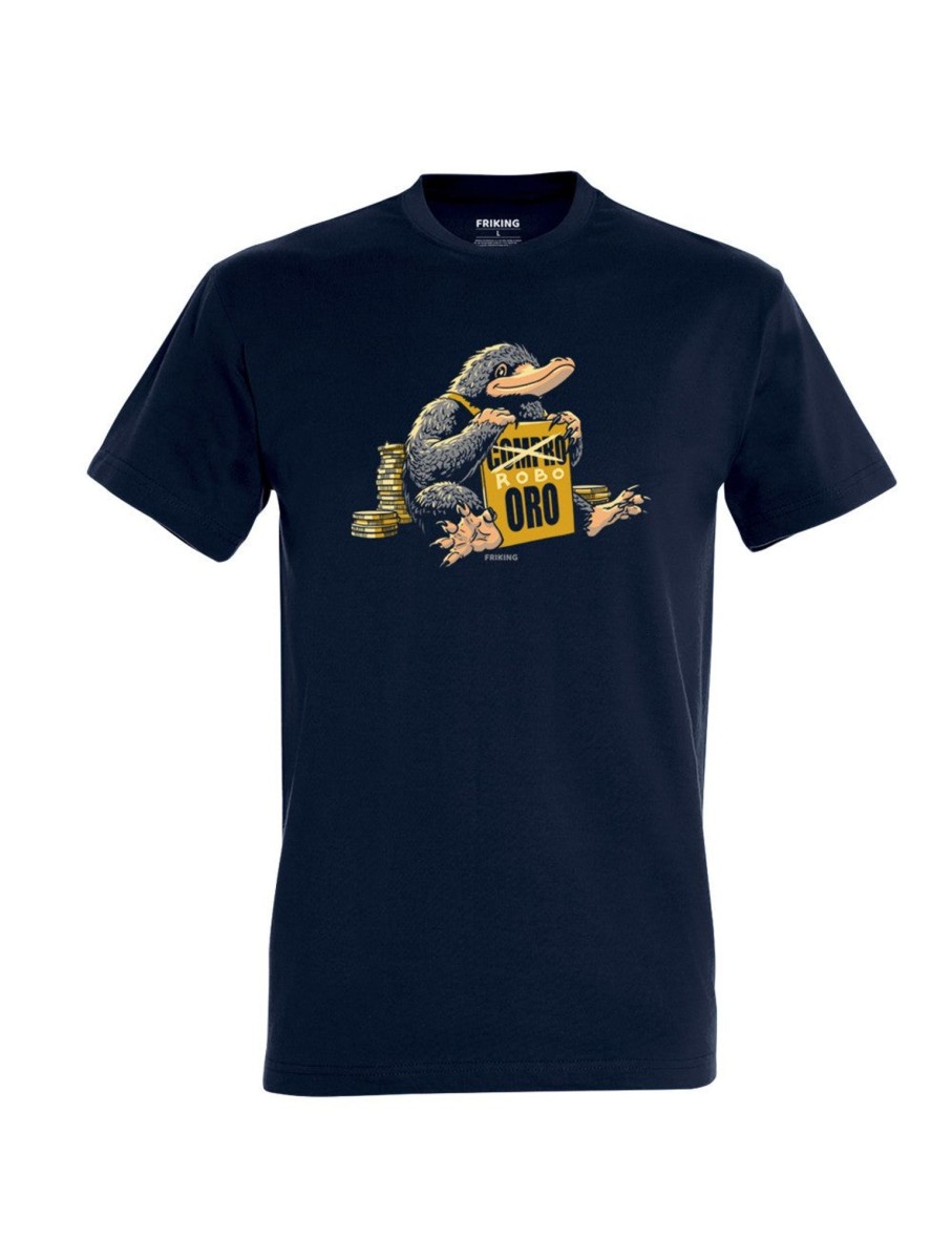 Friking Robo Oro - 367 | Camisetas Nino