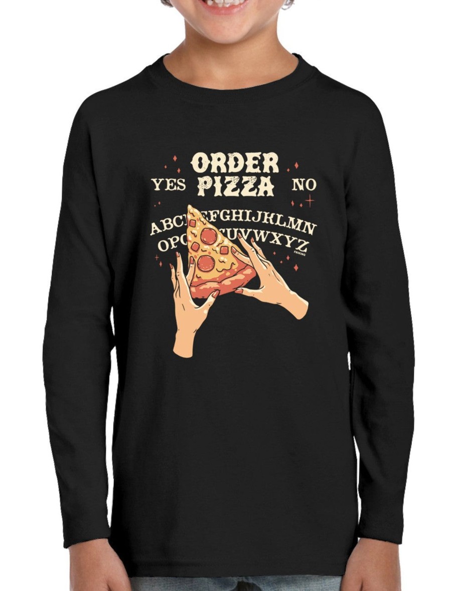 Friking Order Pizza - 443 | Camisetas Manga Larga Nino