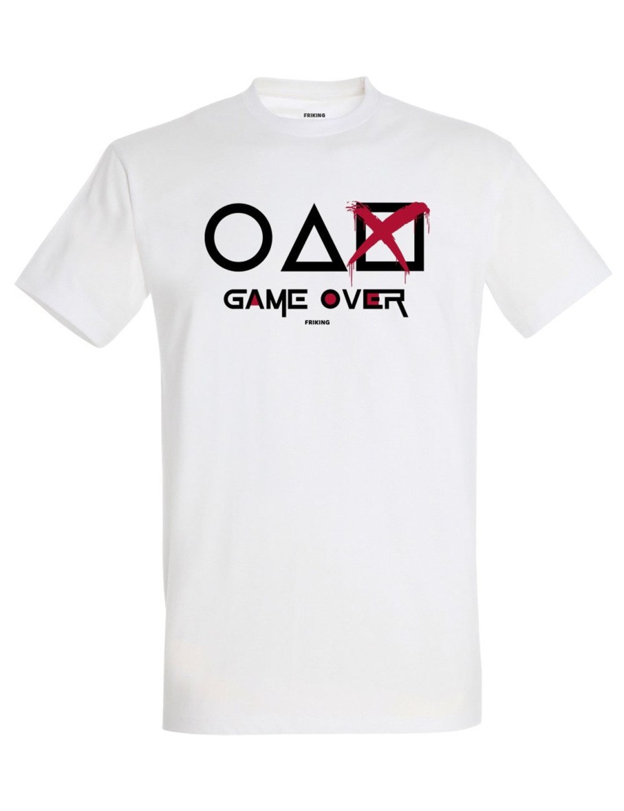 Friking Game Over Squid - 261 | Camisetas Hombre