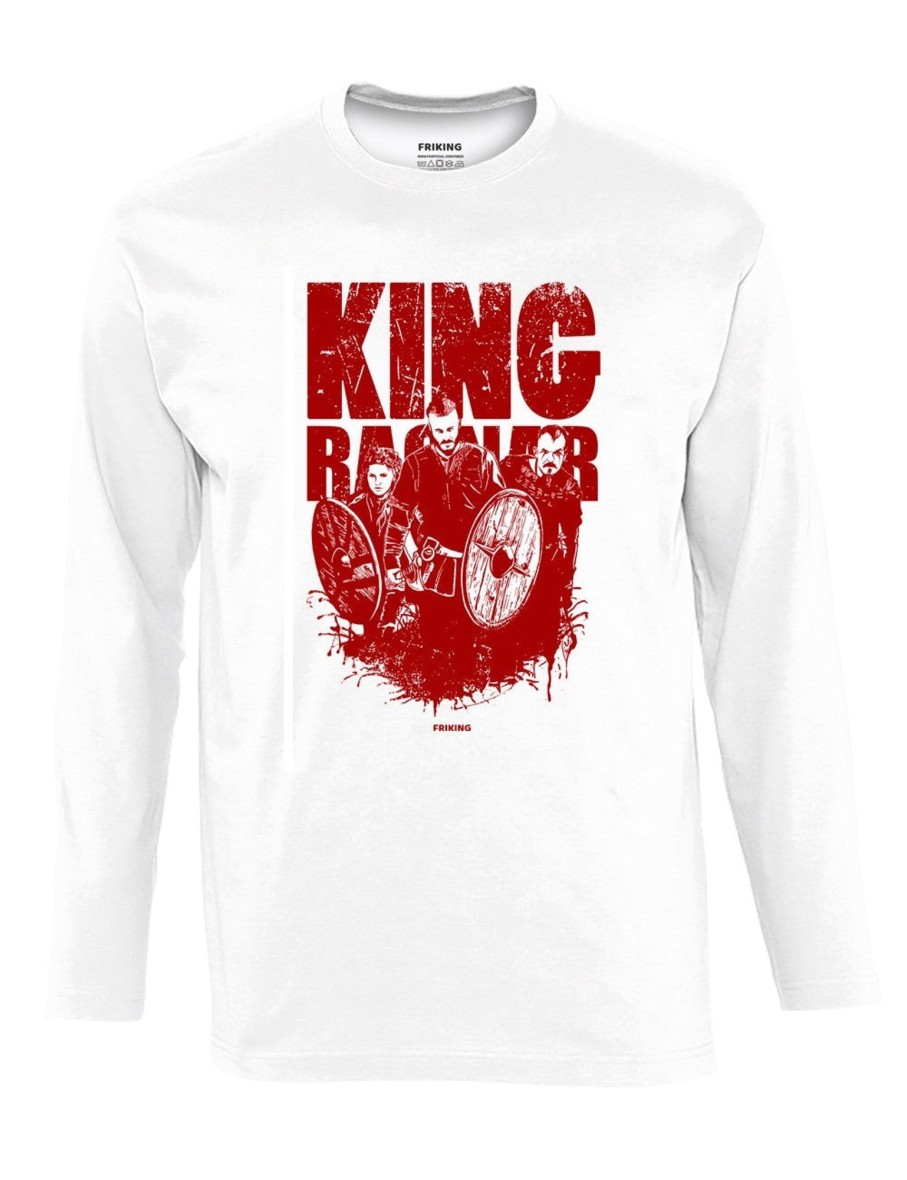 Friking Viking King - 213 | Camisetas Manga Larga Hombre