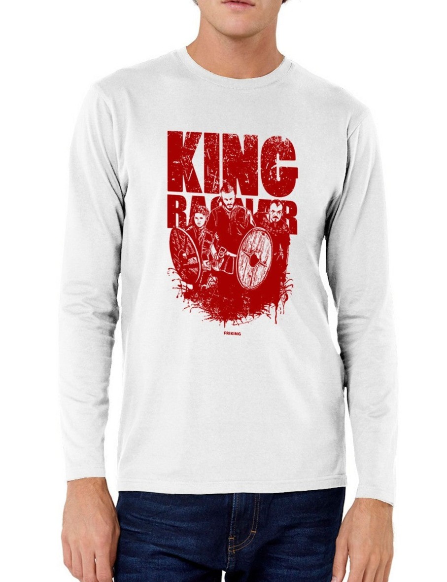 Friking Viking King - 213 | Camisetas Manga Larga Hombre