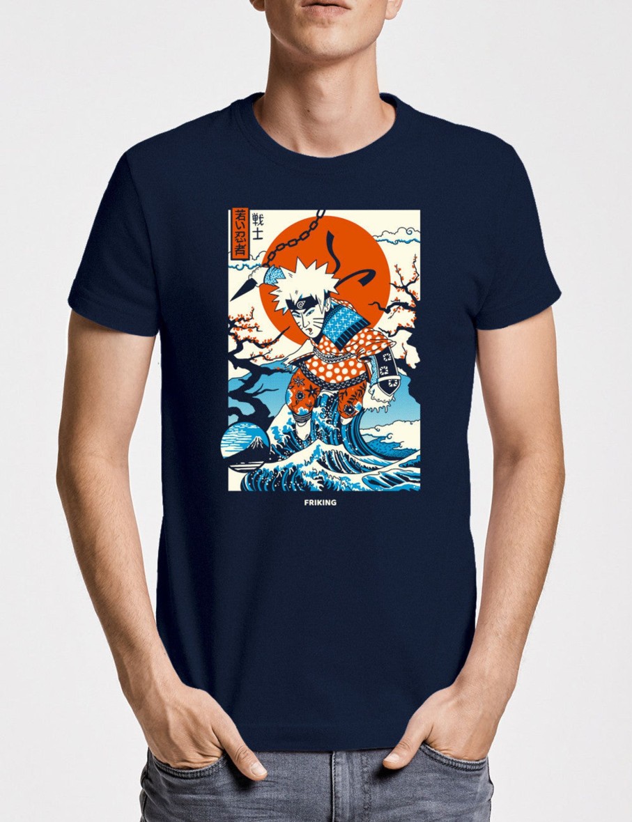 Friking Ukiyo-E Ninja | Camisetas Tallas Grandes