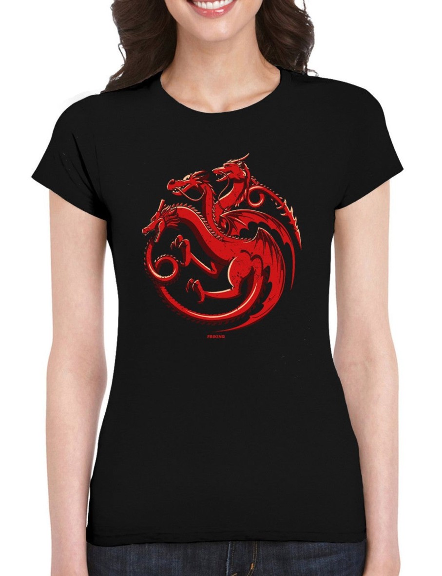 Friking Types Of Dragons - 308 | Camisetas Mujer