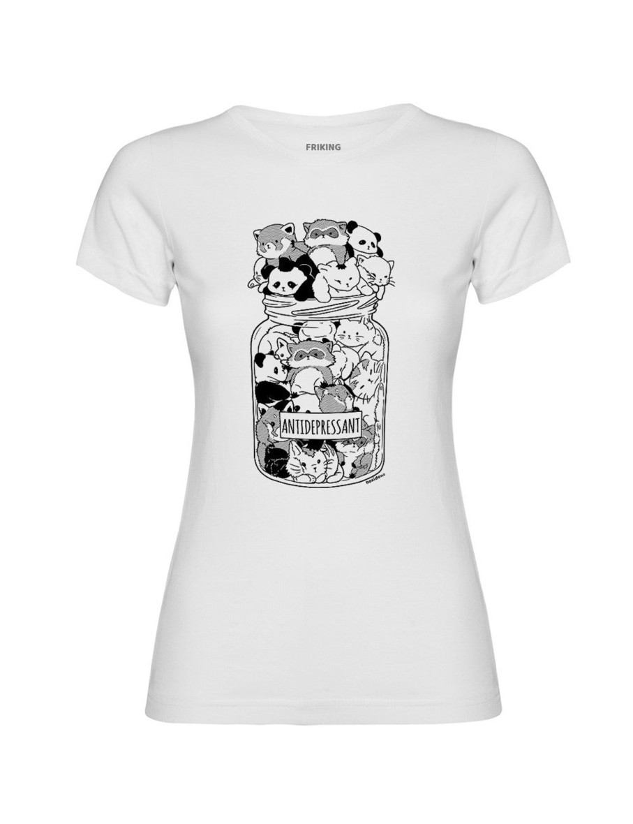 Friking Antidepressant - 666 | Camisetas Mujer