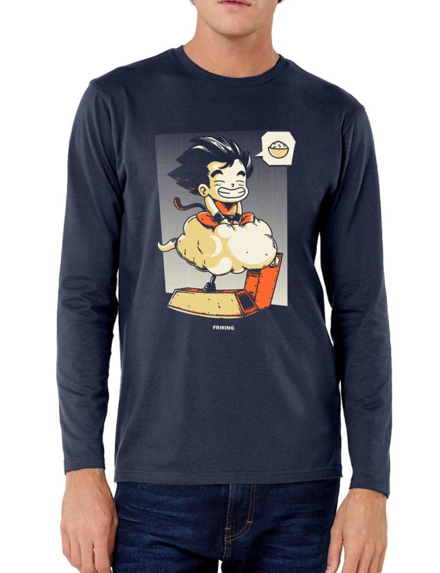 Friking Mechanic Cloud - 117 | Camisetas Manga Larga Hombre