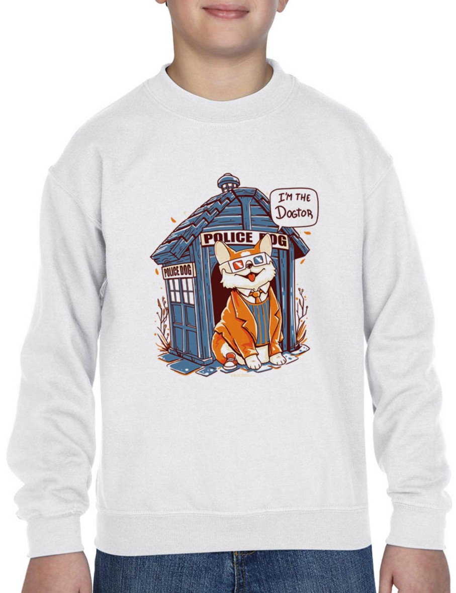 Friking Dogtor Who - 225A | Sudaderas Sin Capucha Nino