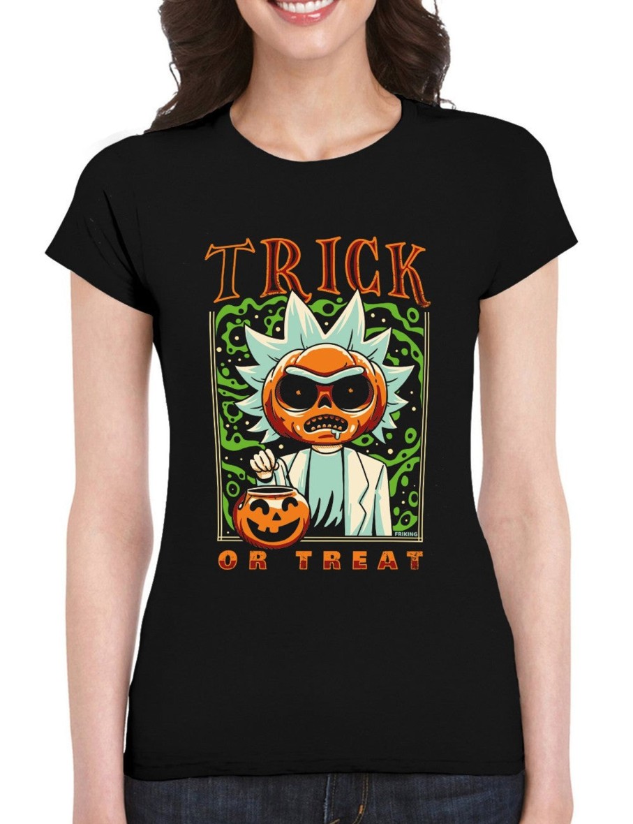 Friking Trick Or Treat - 477 | Camisetas Mujer